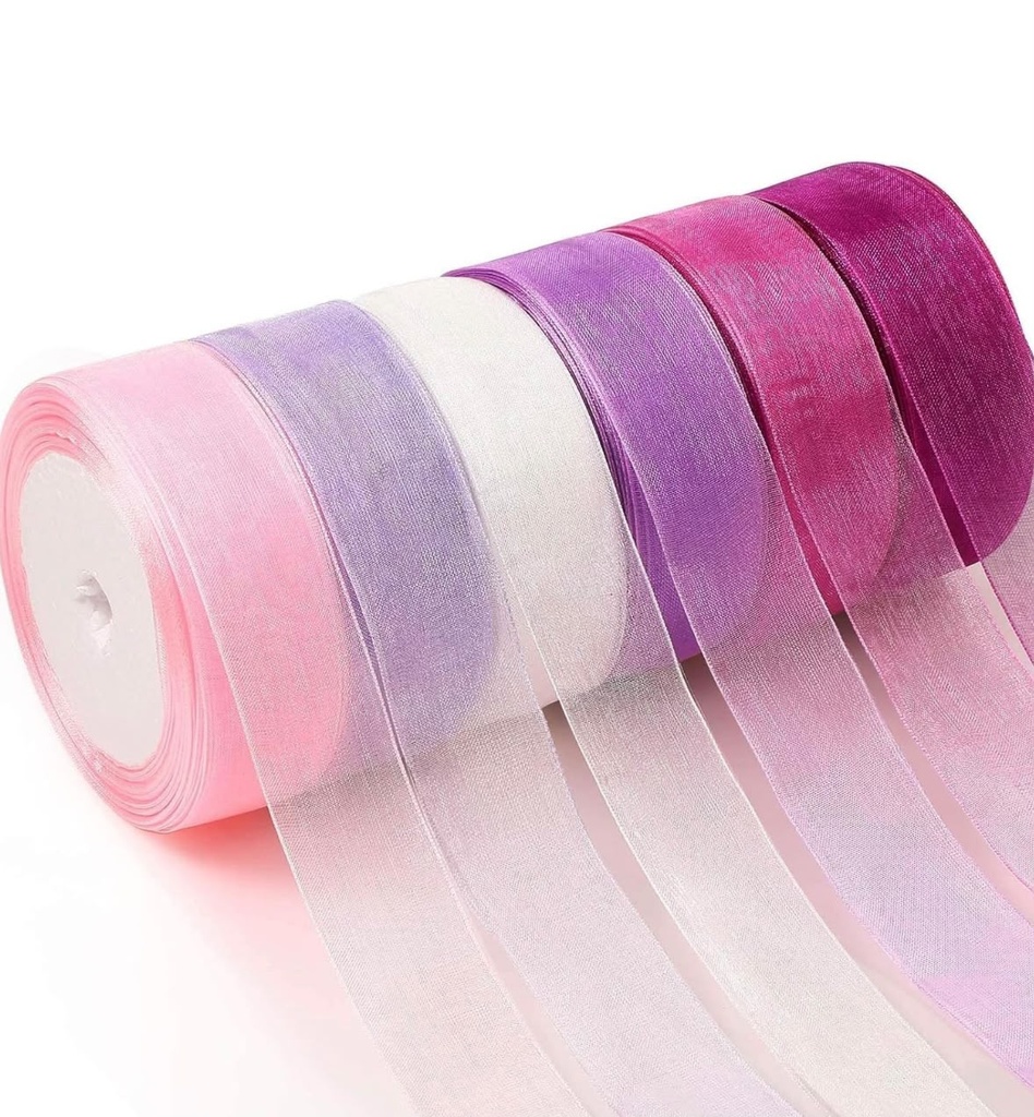 multicolour Ribbon 6pcs